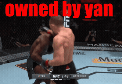 UFC Fight Dyan Vs Sterling GIF