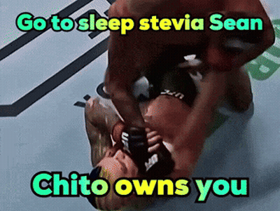 UFC Fight Go To Sleep Stevia Sean Chito Owns You GIF