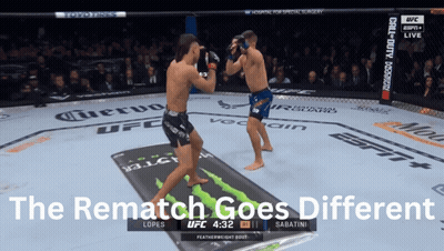 UFC Fight Lopes Vs Sabatini On ESPN GIF