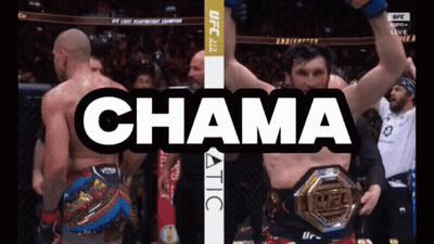 UFC Fight On TV Screen GIF
