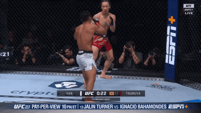 UFC Fight Van Vs Tsuruya On ESPN GIF