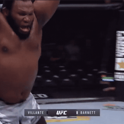 UFC Fight Villante Vs Barnett GIF