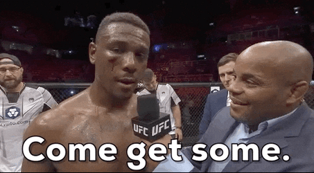 Ufc Jamahal Hill Come Get Some GIF