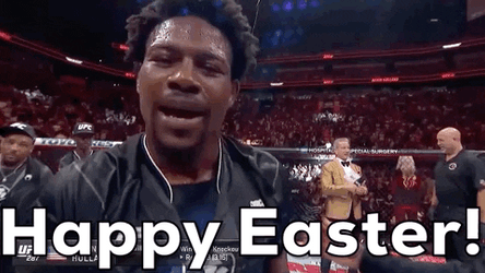 Ufc Kevin Holland Happy Easter GIF