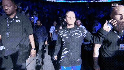 UFC Man Walking Into Stadium GIF
