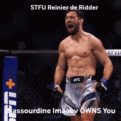UFC Match Strickland Vs Du Plessis On ESPN GIF