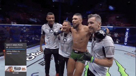 Ufc Playful Johnny Walker Legs Spread GIF