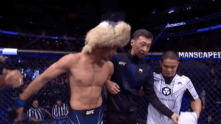 Ufc Shavkat Rakhmonov Photo Op GIF