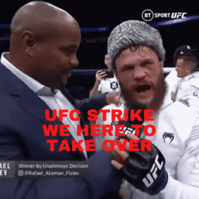 UFC Strike We Here To Take Over GIF