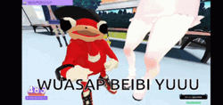 Ugandan Knuckles Rapper What’s Up Meme GIF