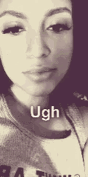 Ugh Cute Eye Roll GIF