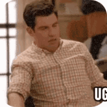 Ugh Dismayed Guy Reaction GIF
