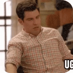 Ugh Fine TV Character Winston Schmidt GIF