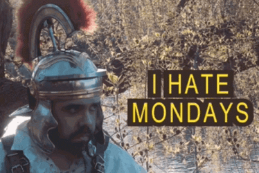 Ugh I Really Hate Monday GIF