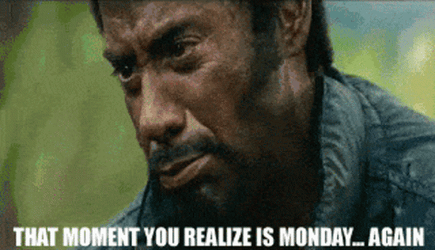 Ugh Monday It's So Annoying GIF