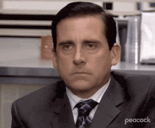 Ugh No Michael Scott No GIF