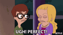 Ugh Perfect Sarcastic Reaction GIF