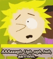 Ugh Twitching Eye South Park GIF