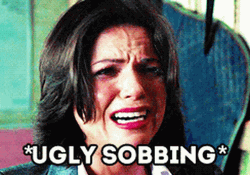 Ugly Cry Ugly Sobbing Lana Parrilla  GIF