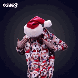 Ugly Sweater With Dog Print GIF