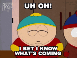 Uh Oh Eric Cartman Meme GIF