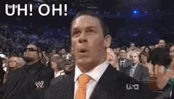 Uh Oh Excited John Cena GIF