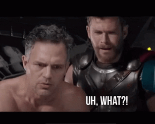 Uh What Marvel Hulk And Thor GIF