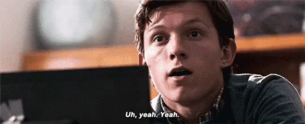 Uh Yeah By Tom Holland GIF