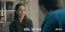 Uh Yeah By Victoria Pedretti GIF