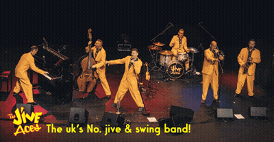 UK's No. Jive & Swing Band On Stage GIF