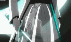 Ulquiorra And His Sword GIF