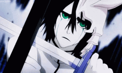 Ulquiorra Fighting With Sword GIF