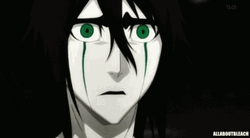Ulquiorra Glowing Eyes GIF