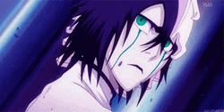 Ulquiorra Remove His Mask GIF