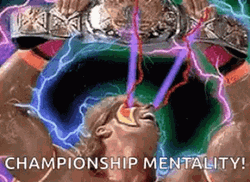 Ultimate Warrior Championship Mentality GIF