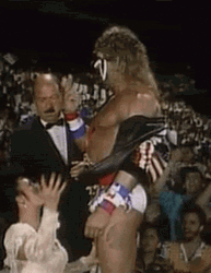 Ultimate Warrior Grinning GIF