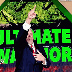 Ultimate Warrior Hall Of Fame Introduction GIF