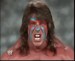 Ultimate Warrior Intense Feeling GIF