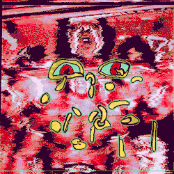 Ultimate Warrior Looking Eyes GIF