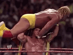 Ultimate Warrior Samoan Drop GIF