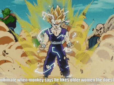Ultimate When Monkey Likes Older Women GIF