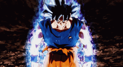 Ultra Instinct Goku Bow His Head GIF
