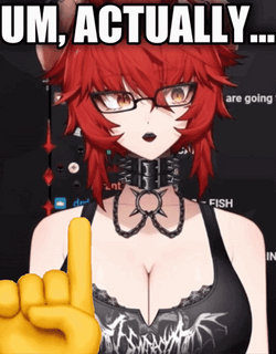 Um Actually Zentreya GIF
