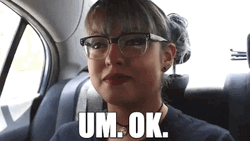 Um Ok Geek Girl No  GIF