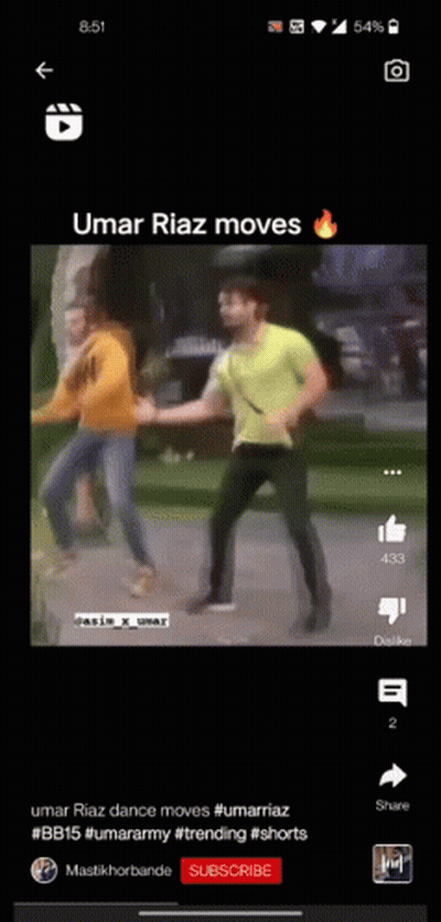 Umar Riaz Dancing Moves GIF