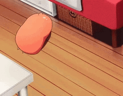 Umaru Rolling Around Floor GIF