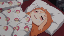 Umaru Sleeping Peacefully GIF