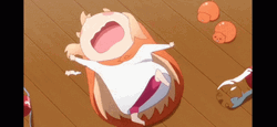 Umaru Tantrums On The Floor GIF