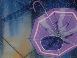 Umbrella Dark Rain GIF