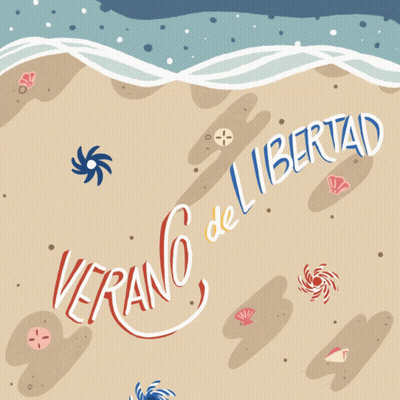 Umbrellas On Beach Verano De Libertad GIF